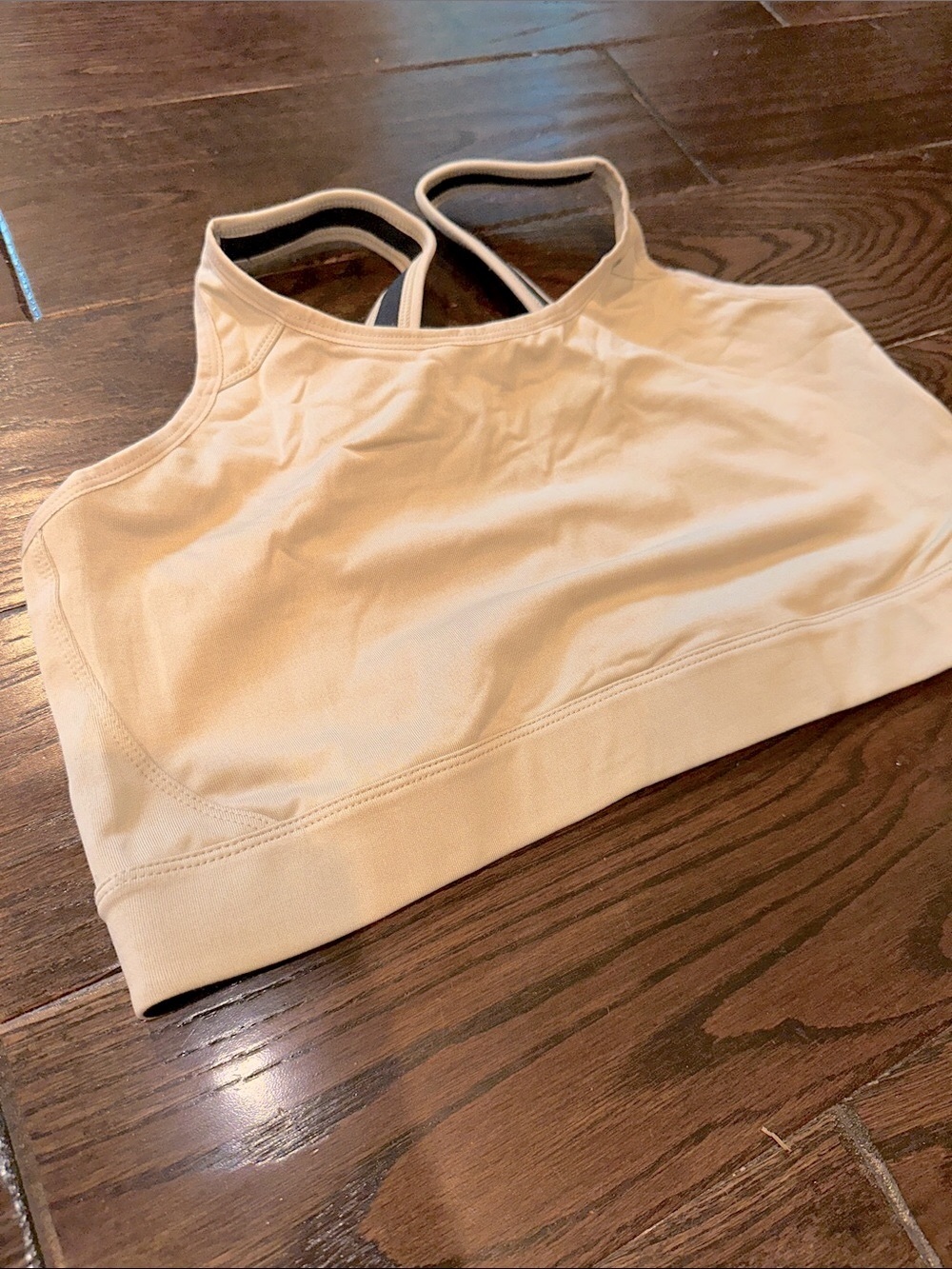 PATAGONIA Beige Racerback Sports Bra size XLarge
